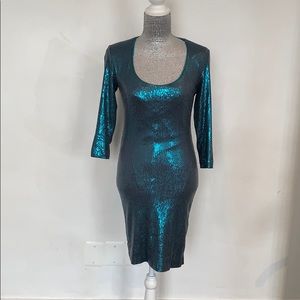 Nicole Miller sequin dress